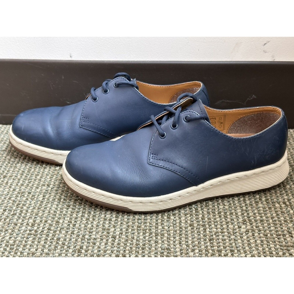 Dr Martens, Mens Cavendish Air Cushion Shoes, Navy, Size 7M - Picture 2 of 8